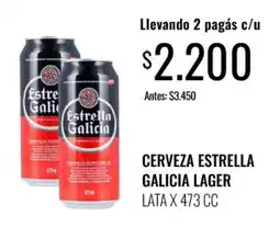 Supermercados Tadicor Estrella galicia lager oferta