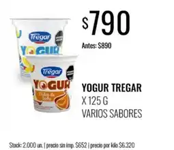 Supermercados Tadicor Tregar yogur oferta