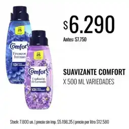 Supermercados Tadicor Comfort suavizante oferta