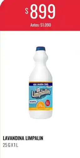 Supermercados Tadicor Limpialin lavandina oferta