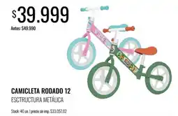Supermercados Tadicor Camicleta rodado 12 esctructura metálica oferta