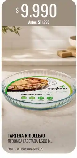 Supermercados Tadicor Rigolleau tartera para horno oferta