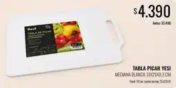 Supermercados Tadicor Yesi tabla picar oferta