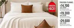 Supermercados Tadicor Frazada flannel oferta