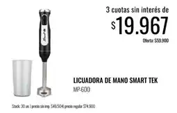 Supermercados Tadicor Smart tek licuadora de mano oferta