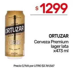 Nini Mayorista Ortuzar cerveza premium lager lata oferta