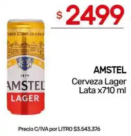 Nini Mayorista Amstel cerveza lager lata oferta