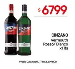 Nini Mayorista Cinzano vermouth rosso/ bianco oferta