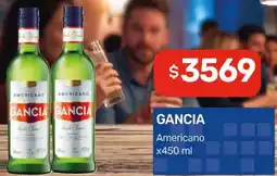 Nini Mayorista Gancia americano oferta