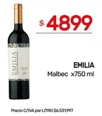 Nini Mayorista Emilia malbec oferta