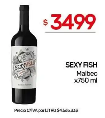 Nini Mayorista Sexy fish malbec oferta