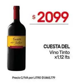 Nini Mayorista Cuesta del vino tinto oferta