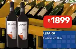 Nini Mayorista Quara malbec oferta