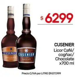 Nini Mayorista Cusenier licor café/ cognac/ chocolate oferta
