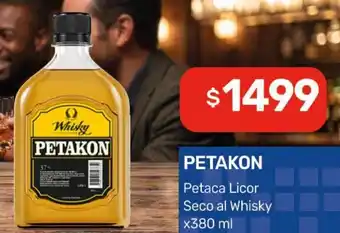 Nini Mayorista Petakon petaca licor seco al whisky oferta