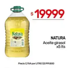 Nini Mayorista Natura aceite girasol oferta