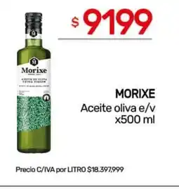 Nini Mayorista Morixe aceite oliva e/v oferta