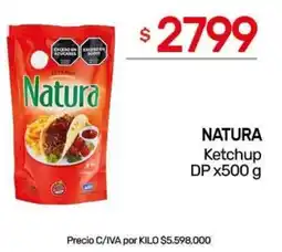 Nini Mayorista Natura ketchup dp oferta