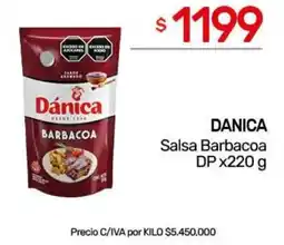 Nini Mayorista Danica salsa barbacoa dp oferta