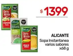 Nini Mayorista Alicante sopa instantanea varios sabores oferta