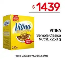 Nini Mayorista Vitina sémola clásica nutrit. oferta