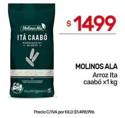 Nini Mayorista Molinos ala arroz ita caabó oferta
