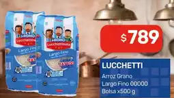 Nini Mayorista Lucchetti arroz grano largo fino 00000 bolsa oferta