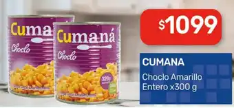 Nini Mayorista Cumana choclo amarillo entero oferta