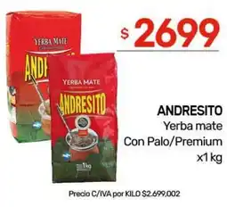 Nini Mayorista Andresito yerba mate con palo/premium oferta