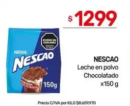 Nini Mayorista Nestlé nescao leche en polvo chocolatado oferta