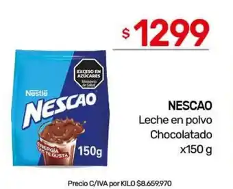 Nini Mayorista Nestlé nescao leche en polvo chocolatado oferta