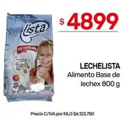 Nini Mayorista Lechelista alimento base de leche oferta