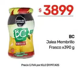 Nini Mayorista Bc jalea membrillo frasco oferta