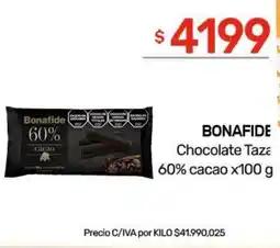 Nini Mayorista Bonafide chocolate taza 60% cacao oferta