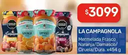 Nini Mayorista La campagnola mermelada frasco naranja/damasco/ ciruela/dura. oferta