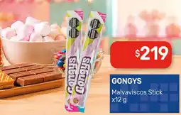 Nini Mayorista Gongys malvaviscos stick oferta