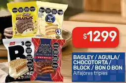 Nini Mayorista Bagley/aguila/ chocotorta/ block/bon o bon alfajores triples oferta