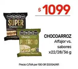 Nini Mayorista Chocoarroz alfajor vs. sabores oferta