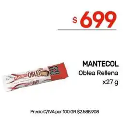 Nini Mayorista Mantecol oblea rellena oferta