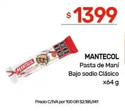 Nini Mayorista Mantecol pasta de maní bajo sodio clásico oferta