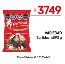 Nini Mayorista Terrabusi variedad surtidas oferta