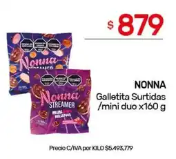 Nini Mayorista Nonna galletita surtidas /mini duo oferta