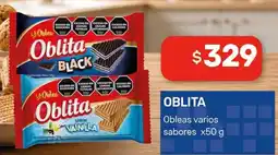 Nini Mayorista Oblita obleas varios sabores oferta
