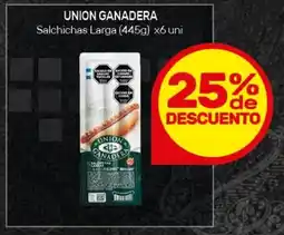 Nini Mayorista Union ganadera salchichas larga oferta