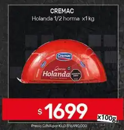 Nini Mayorista Cremac holanda oferta
