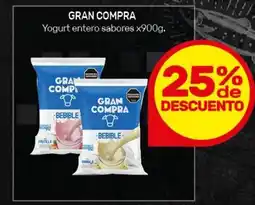 Nini Mayorista Gran compra yogurt entero sabores oferta