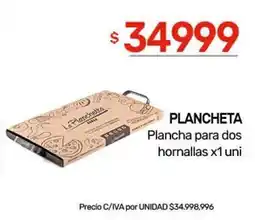 Nini Mayorista Plancheta plancha para dos hornallas oferta