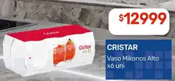 Nini Mayorista Cristar vaso mikonos alto oferta