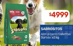 Nini Mayorista Sabrositos alim.p/perro galletitas surtido oferta