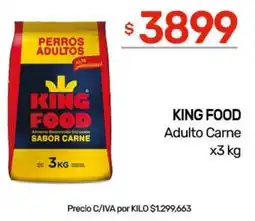 Nini Mayorista King food adulto carne oferta